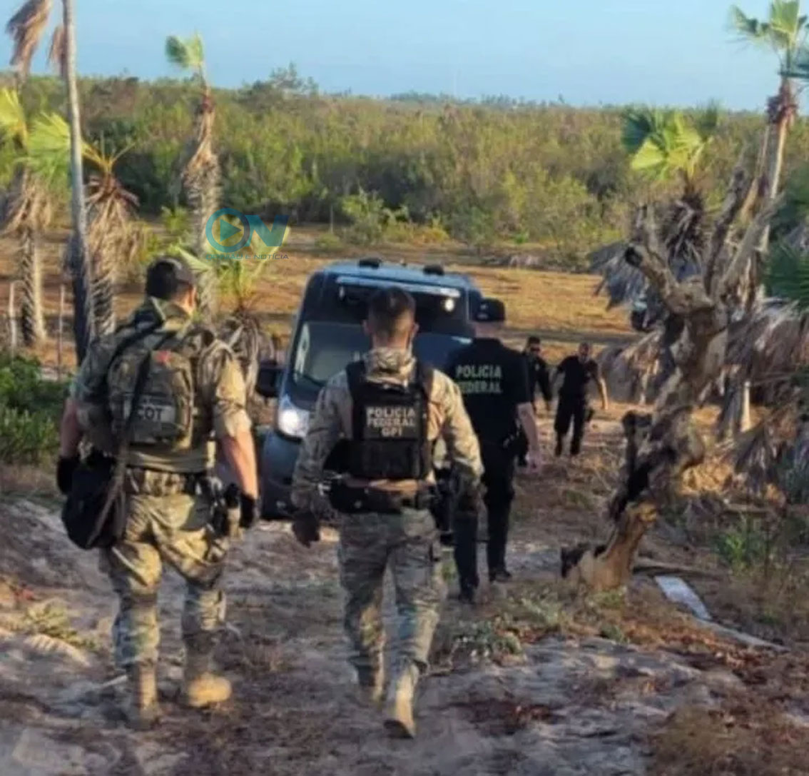 Polícia Federal deflagra operação contra esquema de grilagem de terras em Cajueiro da Praia